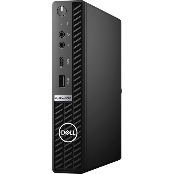 Dell Optiplex 5080 Micro Form Factor Desktop, Intel Six-Core i5 10500T 2.3Ghz, 16GB DDR4, 512GB NVMe SSD, Wi-Fi, Windows 11 Pro (Refurbished)
